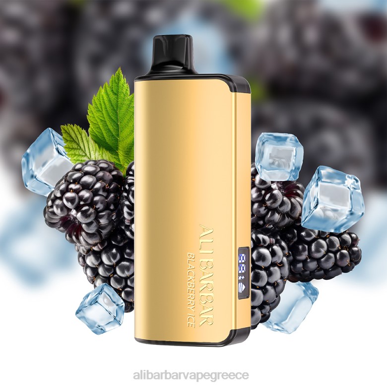 Alibarbar Vape Flavours - Alibarbar Ingot 9000 ατμούς μιας χρήσης 462D30 πάγος βατόμουρου