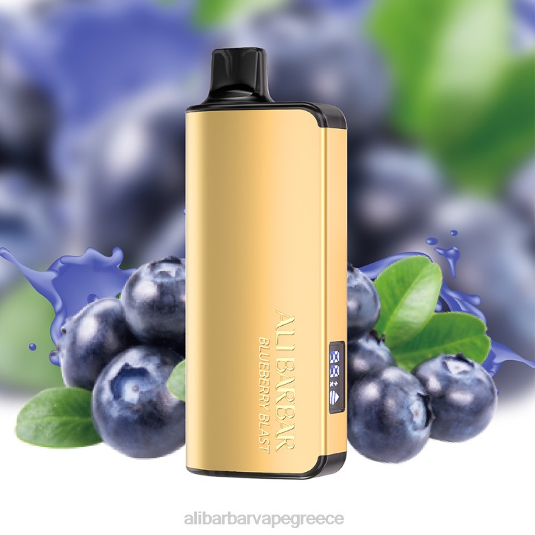 Alibarbar Vape Flavours - Alibarbar Ingot 9000 ατμούς μιας χρήσης 462D30 πάγος βατόμουρου