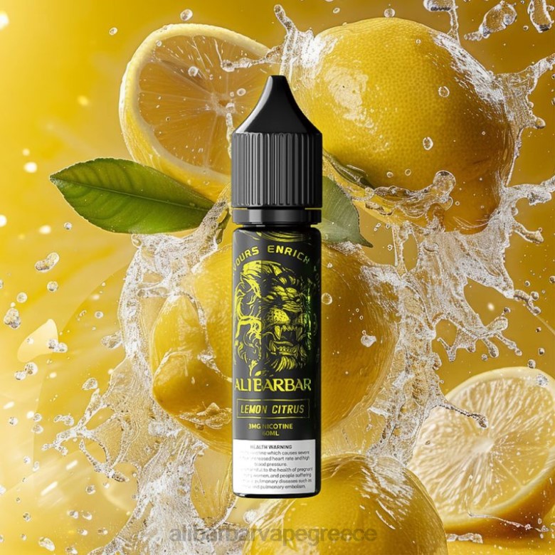 Alibarbar Vape Flavours - Alibarbar ναργιλέ όνυχα αποβάθρα 462D108 εσπεριδοειδή λεμόνι