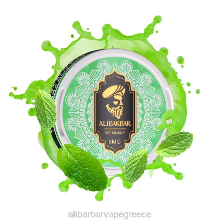 Alibarbar Vape Flavours - Alibarbar σακουλάκια νικοτίνης 462D90 δυόσμος