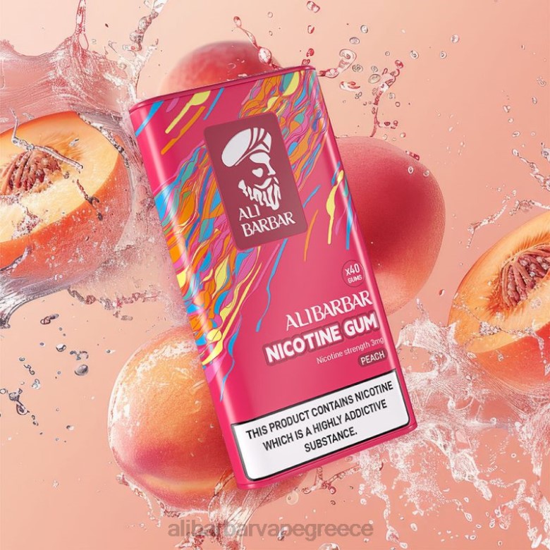 Alibarbar Vape Flavours - Alibarbar τσίχλα νικοτίνης 462D102 ροδάκινο