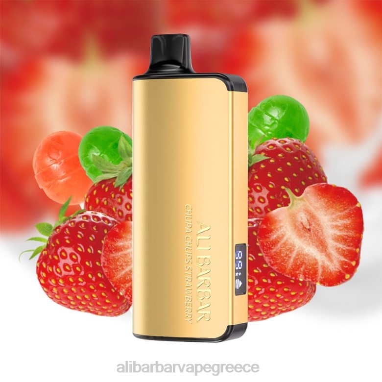Alibarbar Vape Near Me - Alibarbar Ingot 20000 ατμούς μιας χρήσης 462D34 chupa chups φράουλα