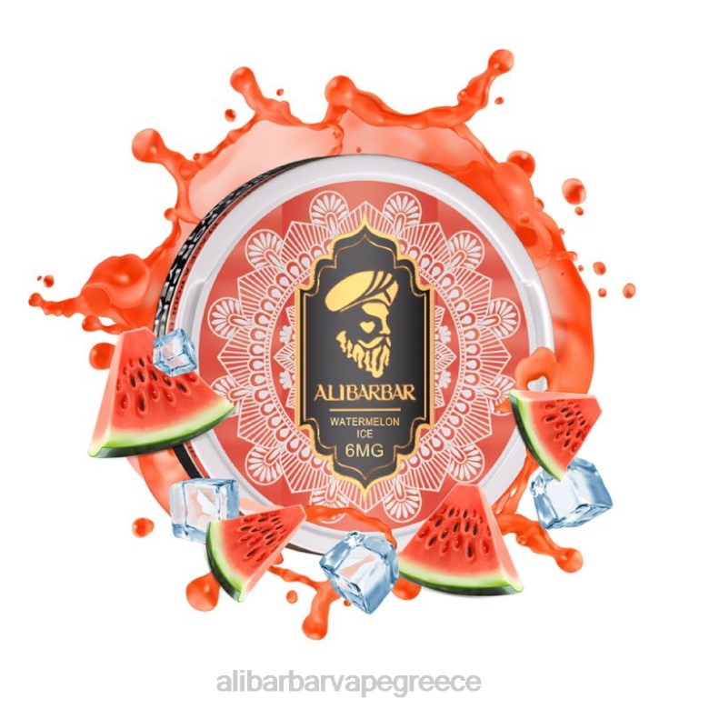 Alibarbar Vape Near Me - Alibarbar σακουλάκια νικοτίνης 462D94 πάγος καρπούζι