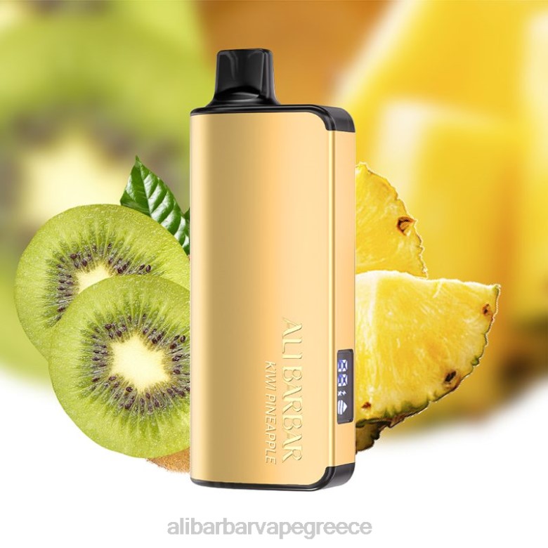 Alibarbar Vape Αθήνα - Alibarbar Ingot 20000 ατμούς μιας χρήσης 462D38 ανανάς ακτινίδιο