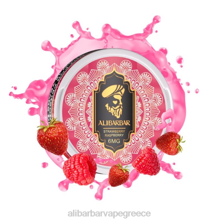 Alibarbar Vape Αθήνα - Alibarbar σακουλάκια νικοτίνης 462D92 φράουλα βατόμουρο