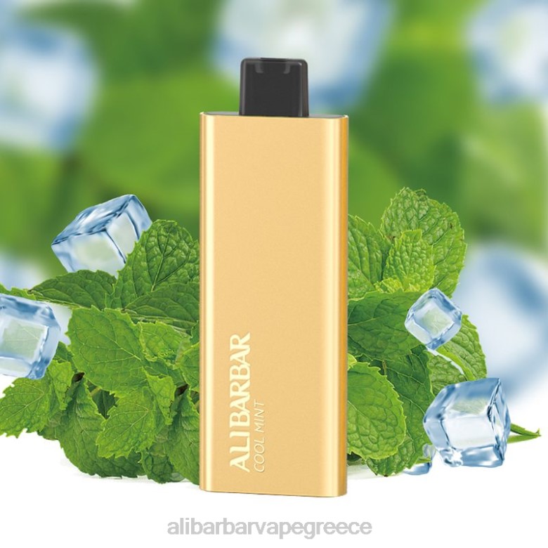 Alibarbar Vape Flavours - Alibarbar Pandora 7000 ατμούς μιας χρήσης 462D54 δροσερή μέντα