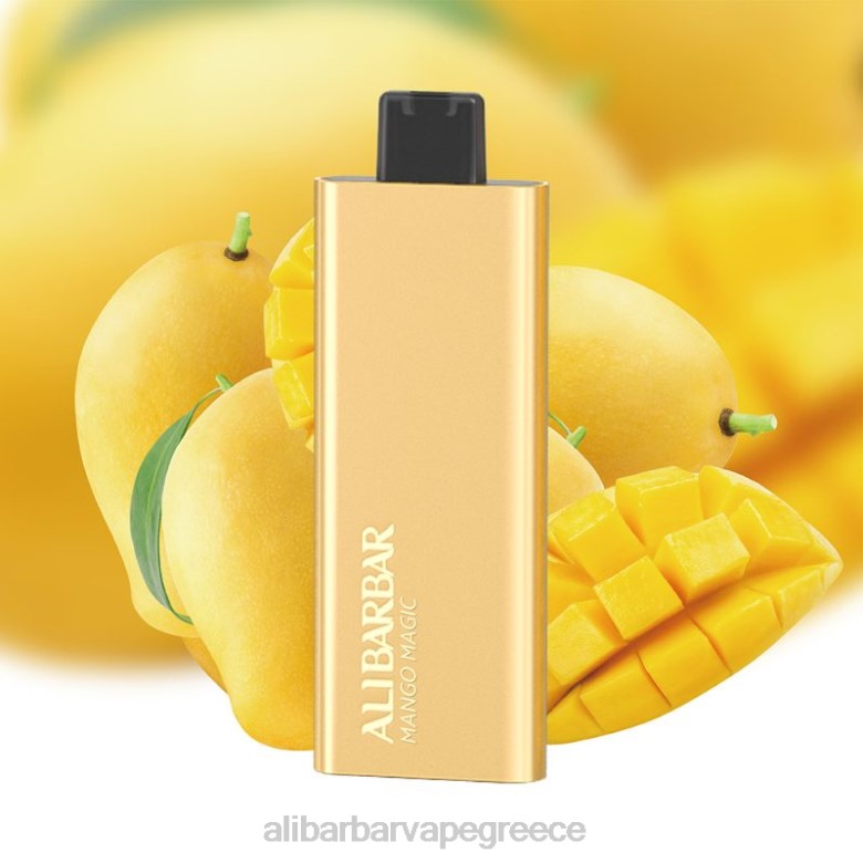 Alibarbar Vape Greece - Alibarbar Pandora 7000 ατμούς μιας χρήσης 462D67 μαγεία μάνγκο