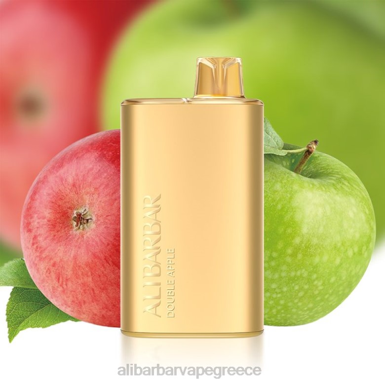 Alibarbar Vape Price - Alibarbar Rich 8000 ατμούς μιας χρήσης 462D5 διπλό μήλο