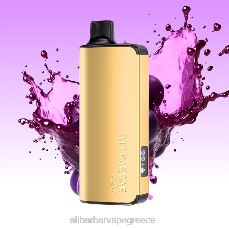 Alibarbar Vape Flavours - Alibarbar Ingot 20000 ατμούς μιας χρήσης 462D42 ριμπένα