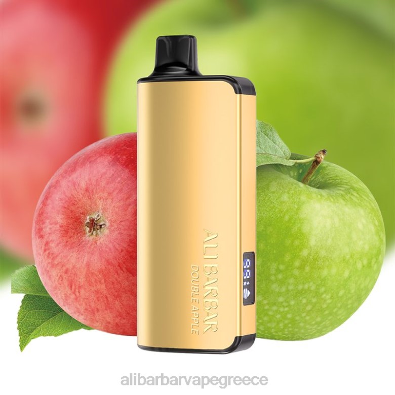 Alibarbar Vape Price - Alibarbar Ingot 20000 ατμούς μιας χρήσης 462D47 διπλό μήλο