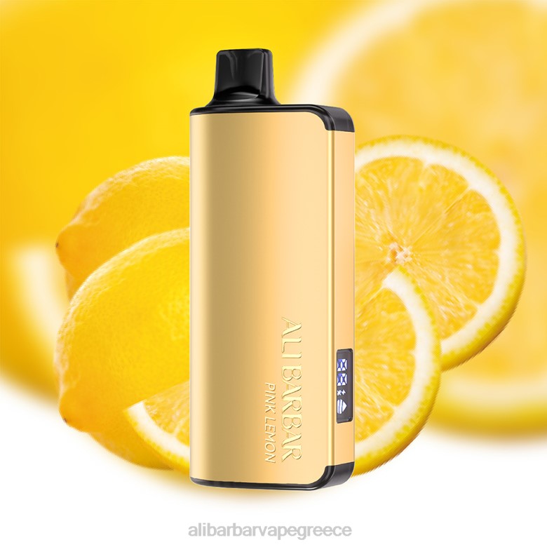 Alibarbar Vape Price - Alibarbar Ingot 9000 ατμούς μιας χρήσης 462D23 ροζ λεμόνι