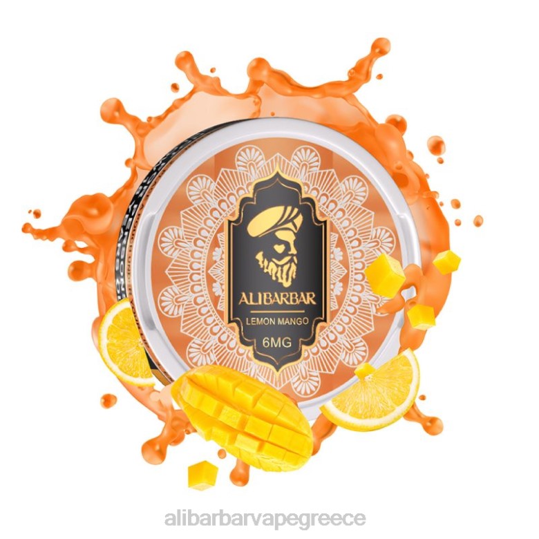 Alibarbar Vape Αθήνα - Alibarbar σακουλάκια νικοτίνης 462D86 μάνγκο λεμόνι