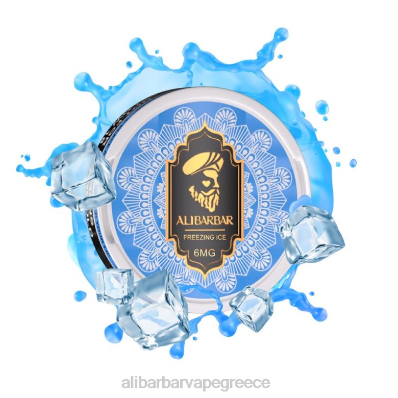 Alibarbar Vape Flavours - Alibarbar σακουλάκια νικοτίνης 462D84 παγωμένος πάγος
