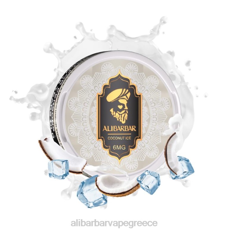 Alibarbar Vape Price - Alibarbar σακουλάκια νικοτίνης 462D83 πάγος καρύδας